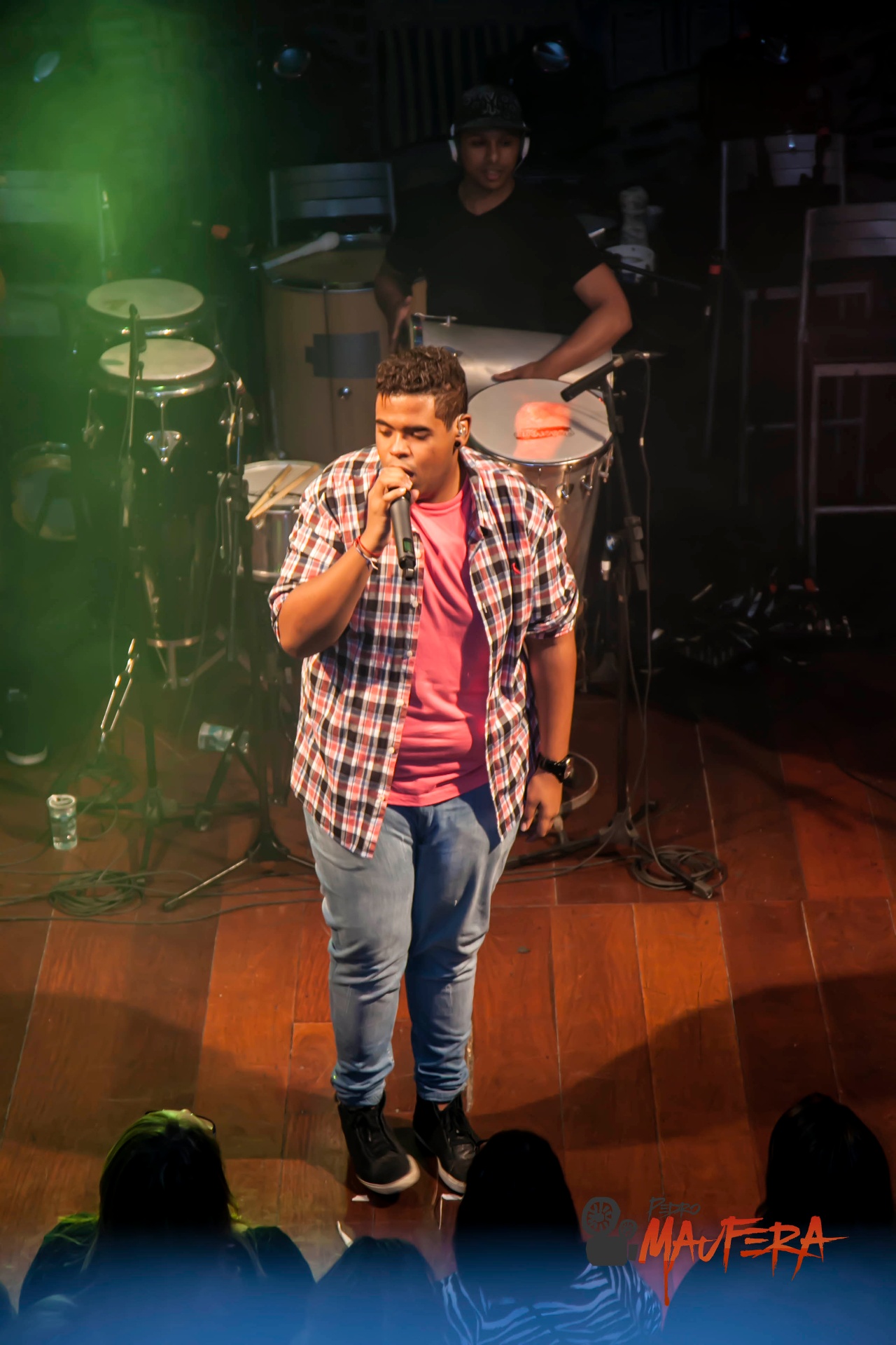 Lucas e Perícles palco