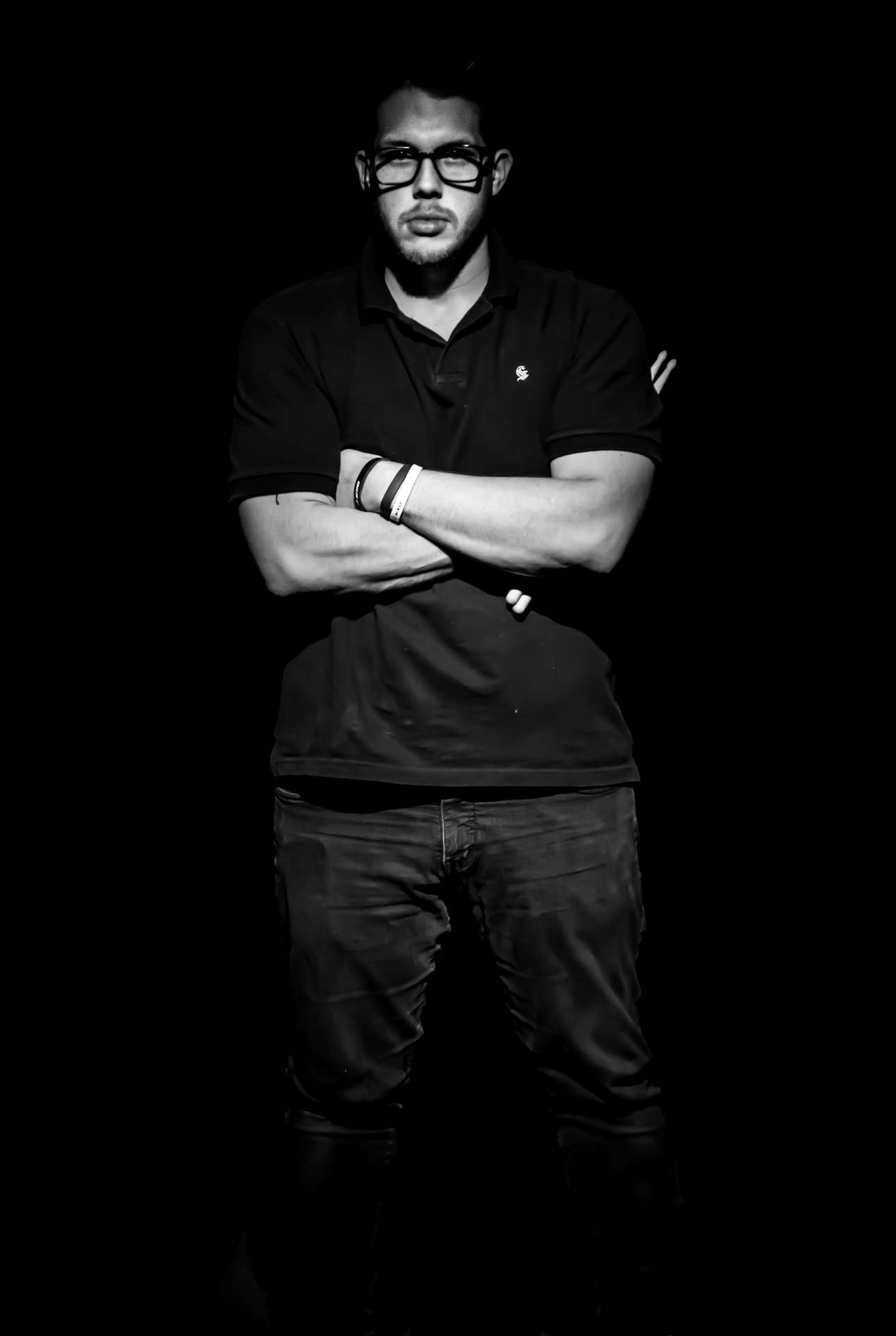 Retrato preto e branco